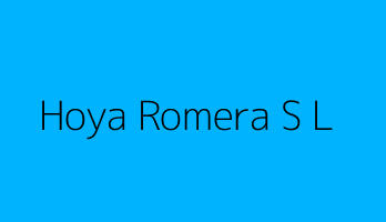 Hoya Romera S L